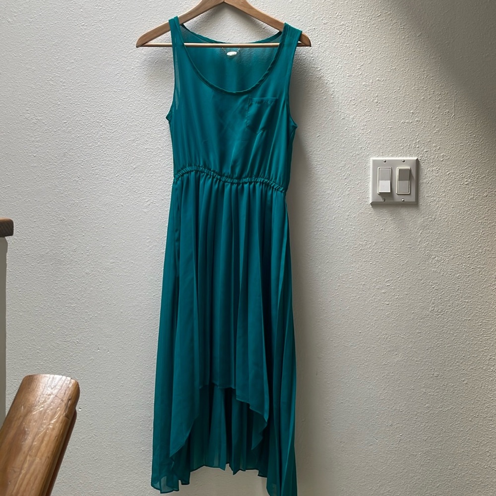 Sheer overlay layer dress